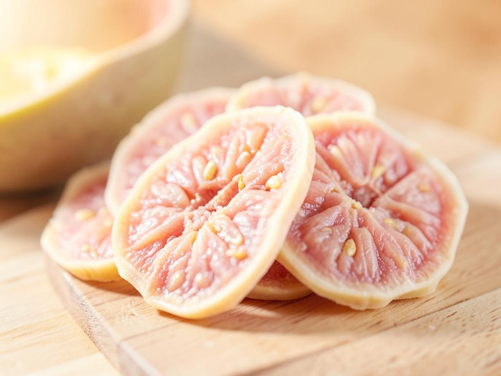 Soft-dried guava slices